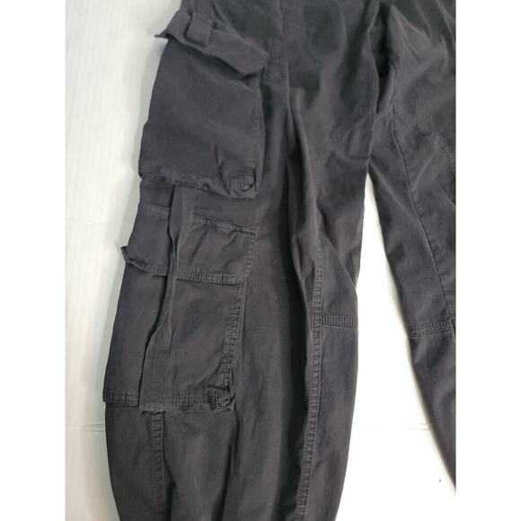 Abercrombie & Fitch Cargo Pants SZ Large Garment Dyed Cargo Utility Relaxed Fit - Picture 4 of 11